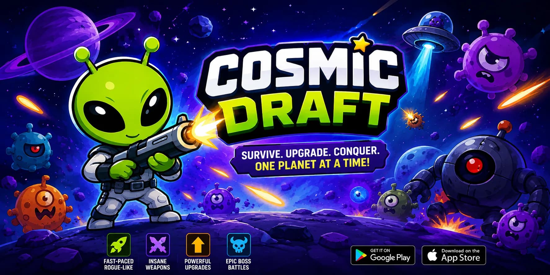 Cosmic Draft promotional artwork